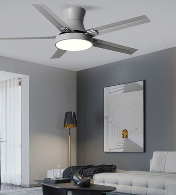 ABS-Klingen 52 Zoll Deckenventilator mit Fernbedienung Modernes Wohnzimmerventilator