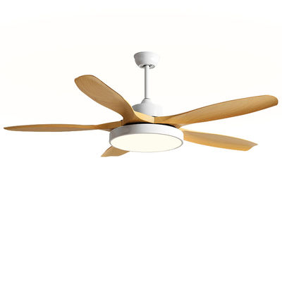 Braun 5 ABS Blades DC Deckenventilator Moderne Deckenventilatoren mit Lichter und Fernbedienung