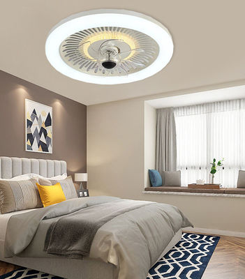 Rückziehbarer Smart Bladeless Deckenventilator Leuchter Leuchterventilator Für Schlafzimmer