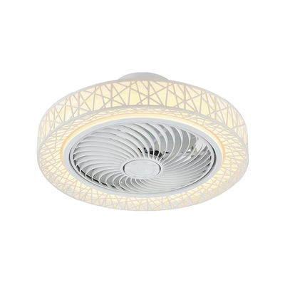 ABS Low Profile Bladeless Deckenventilator Kronleuchter 42in leise Gleichstrommotor