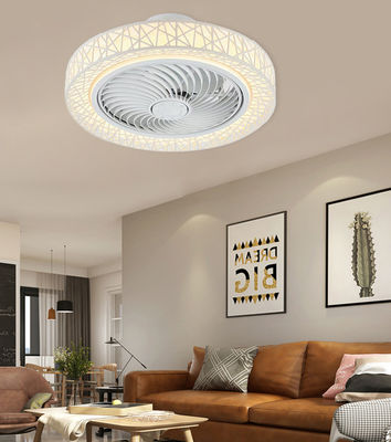 ABS Low Profile Bladeless Deckenventilator Kronleuchter 42in leise Gleichstrommotor