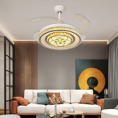 Umkehrbares Klappdeckenventilator mit leichtem, intelligenten, niedrigem Deckenventilator