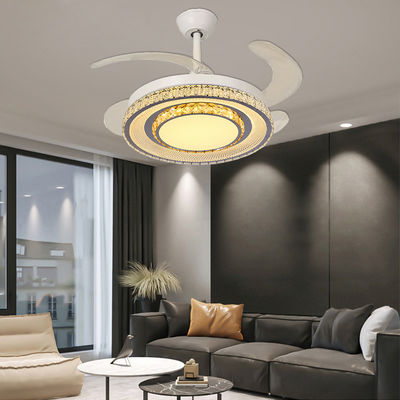 Smart Control Klappventilator mit Klingen Deckenventilatoren mit Lichtern und Rückziehblades