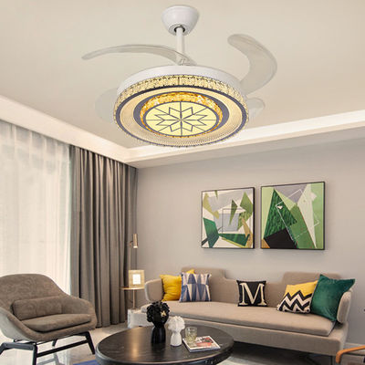 DC-Motor 3 Klingen Smart Led Deckenventilator mit Klappklingen