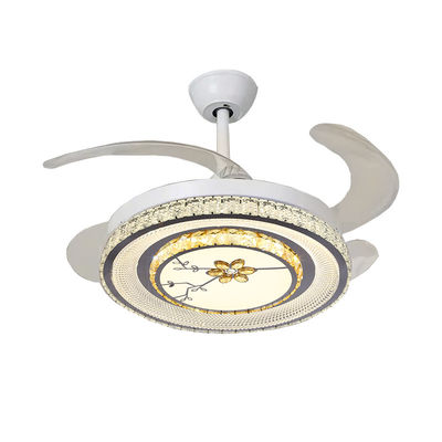 Schlafzimmer Klappdeckenventilator mit LED-Licht Klappsmartdeckenventilator