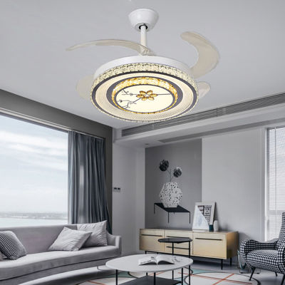 Schlafzimmer Klappdeckenventilator mit LED-Licht Klappsmartdeckenventilator