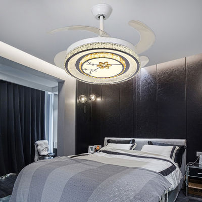 Schlafzimmer Klappdeckenventilator mit LED-Licht Klappsmartdeckenventilator