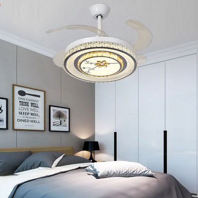 Schlafzimmer Klappdeckenventilator mit LED-Licht Klappsmartdeckenventilator